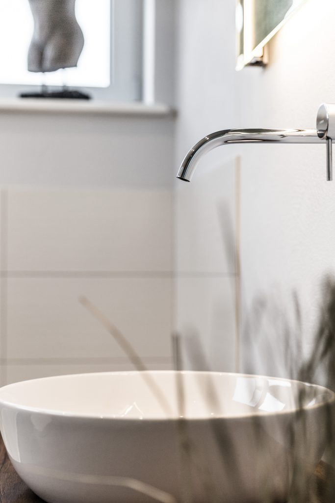 Badezimmer Ferienhaus Eiderbuhne