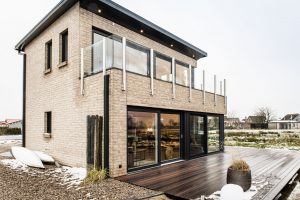 Terasse Ferienhaus Eiderbuhne